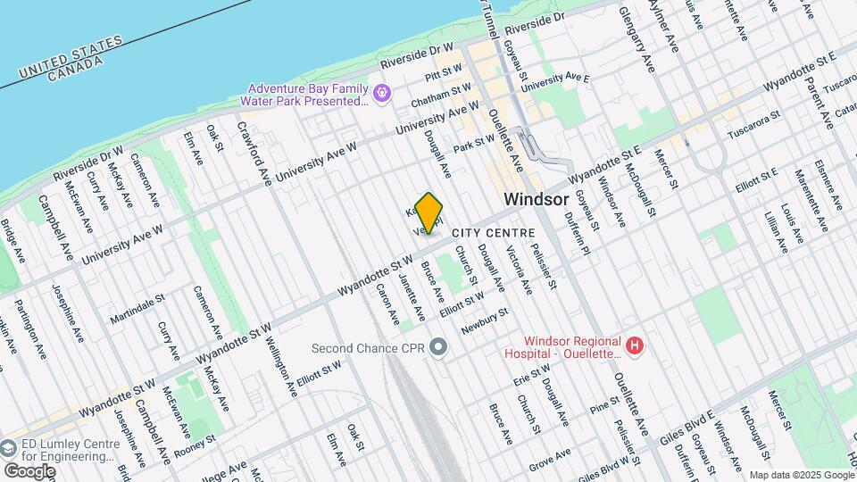 466 Wyandotte St W Map and Location Details
