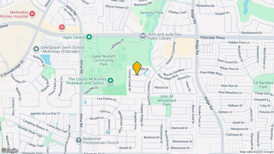 6817 Columbia Falls Dr Map and Location Details