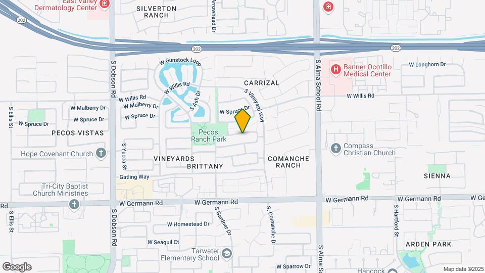 1369 W Enfield Way Map and Location Details