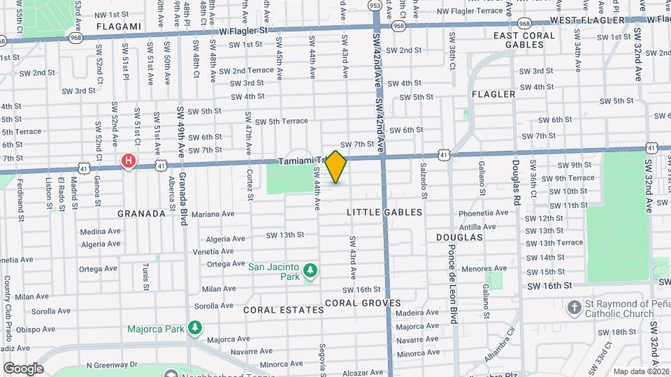 4348 SW 9th Ter, Unit 4348 Map and Location Details