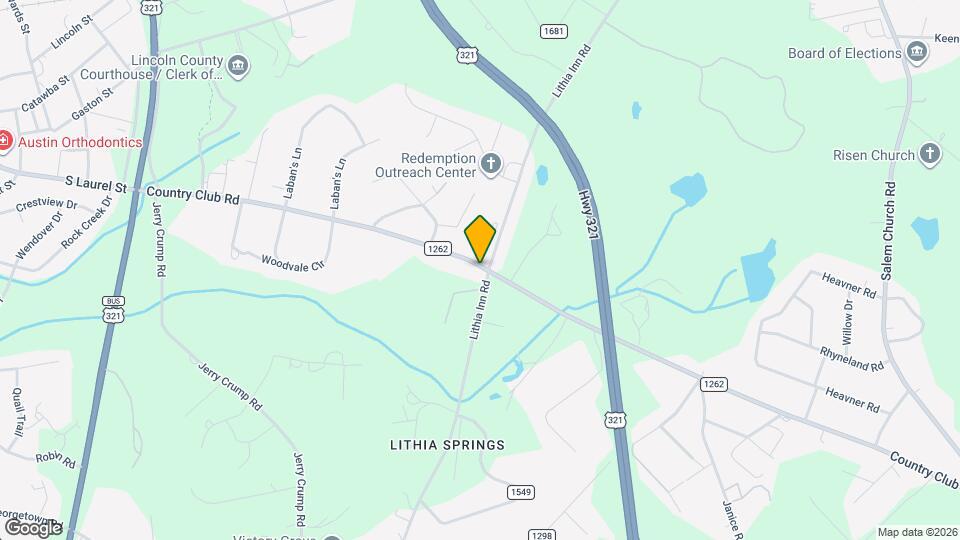 726 Lithia Inn Rd Map and Location Details