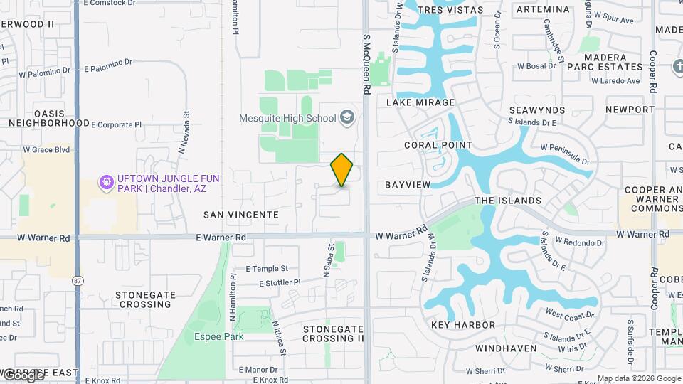 925 E Madeline Dr Map and Location Details