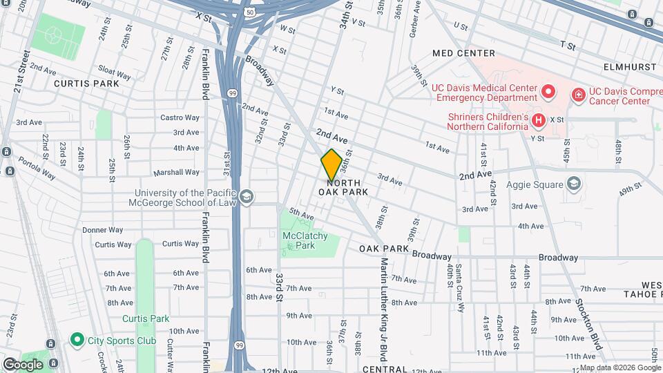 3554 4th Ave Mapa y Detalles de la Ubicación