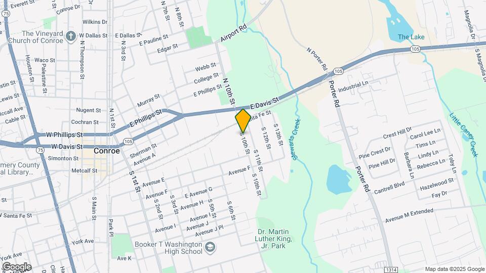 161 S 10th St Map and Location Details