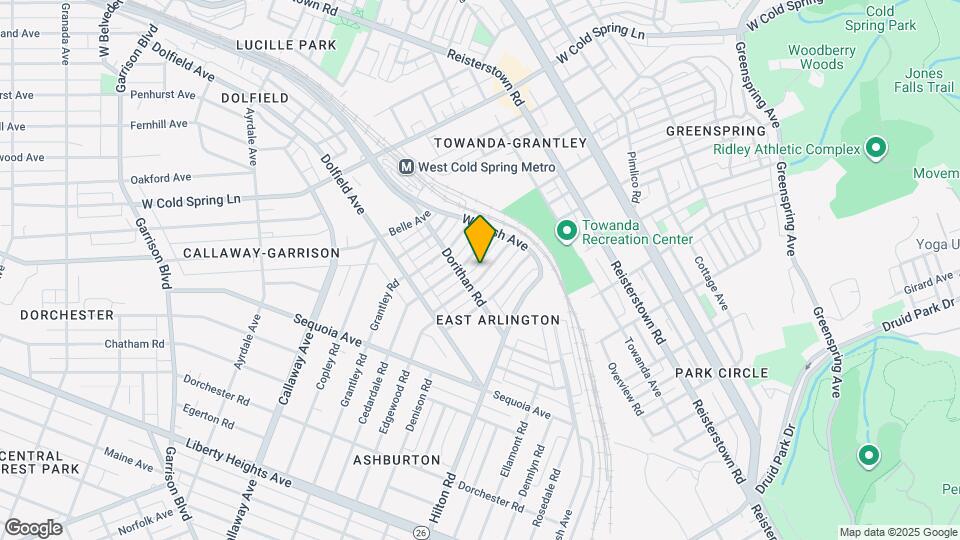 4014 Annellen Rd, Unit Unit 2 Map and Location Details