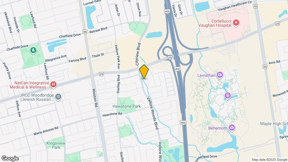 571 Vellore Woods Blvd Map and Location Details