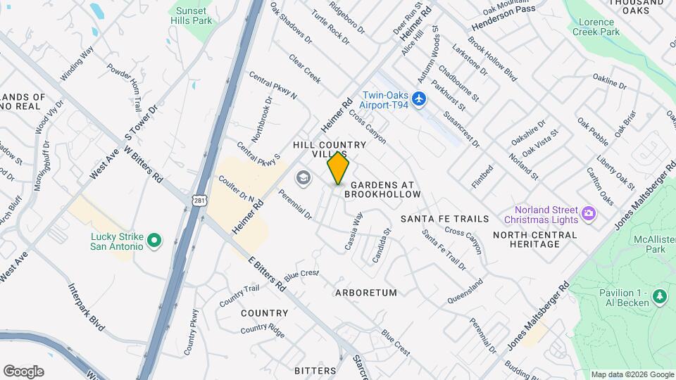 13606 Dutch Myrtle Map and Location Details