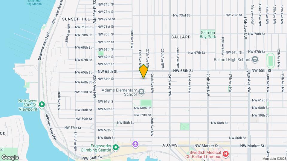 2627-2629 NW 64th St Map and Location Details