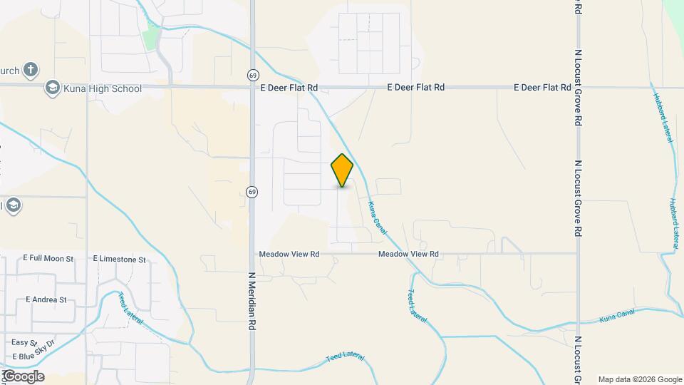 1096 N Ryde Ave Mapa y Detalles de la Ubicación