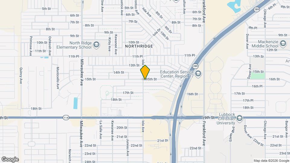 6021 15th St Map and Location Details