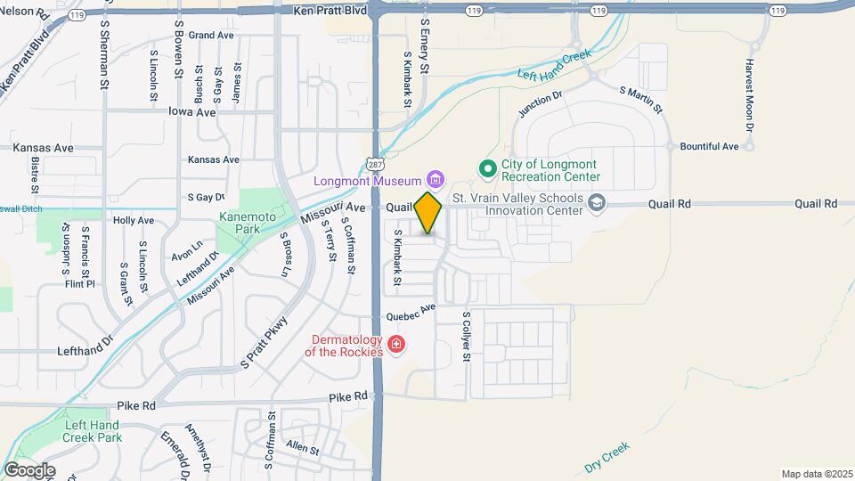 420 N Parkside Dr Map and Location Details