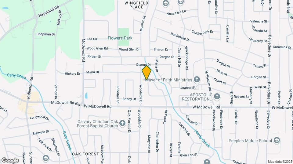 1351 Maria Dr Map and Location Details