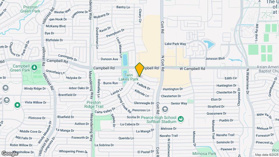 16341 Lauder Ln Map and Location Details