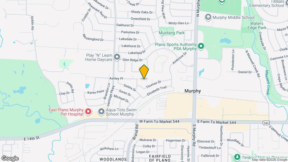 328 Ashley Pl Map and Location Details