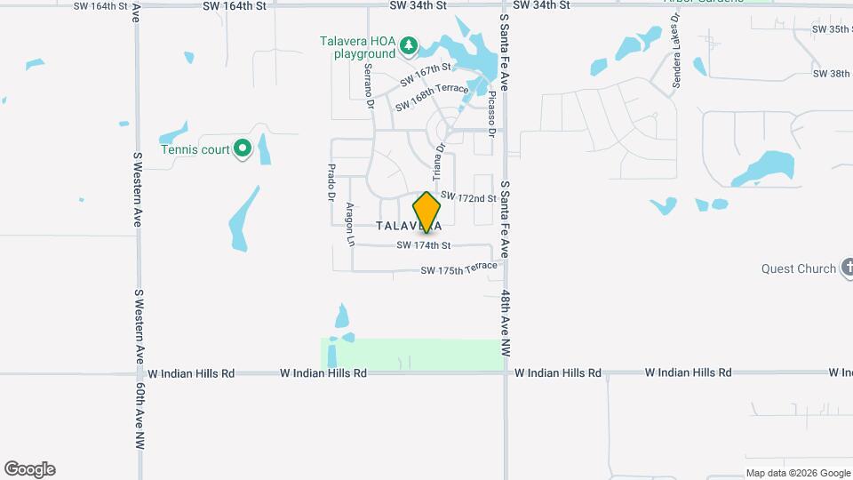 201 SW 174th St Map and Location Details