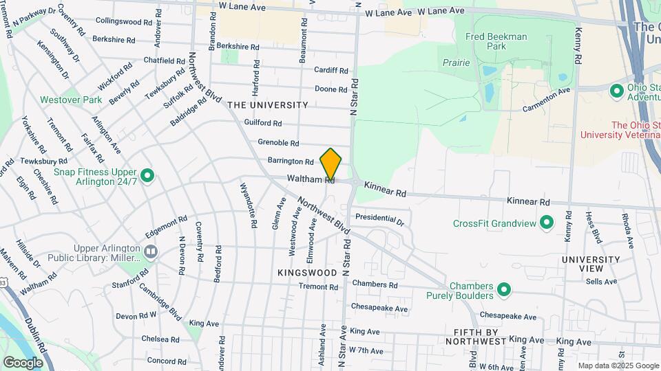 2010 Elmwood Ave Map and Location Details