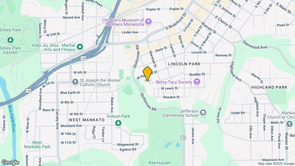 430 Willard St, Unit Apt 1 Map and Location Details