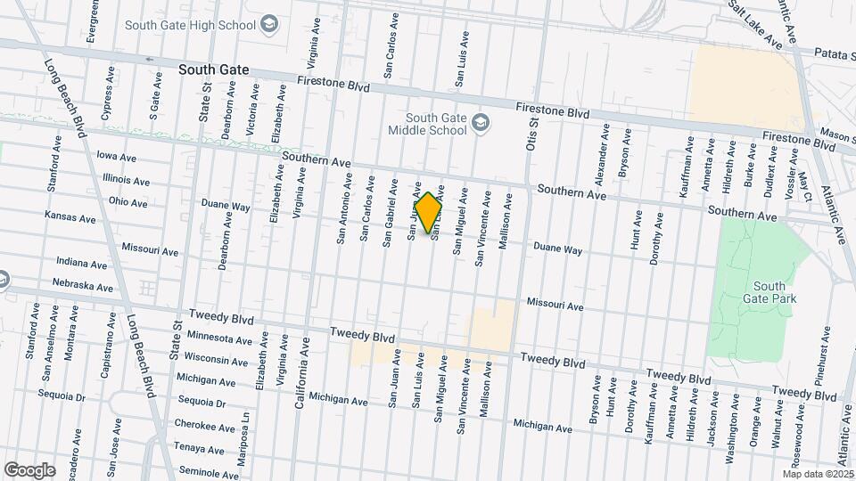9513 San Luis Ave Mapa y Detalles de la Ubicación