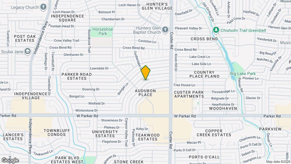2217 Canyon Valley Trail Map and Location Details