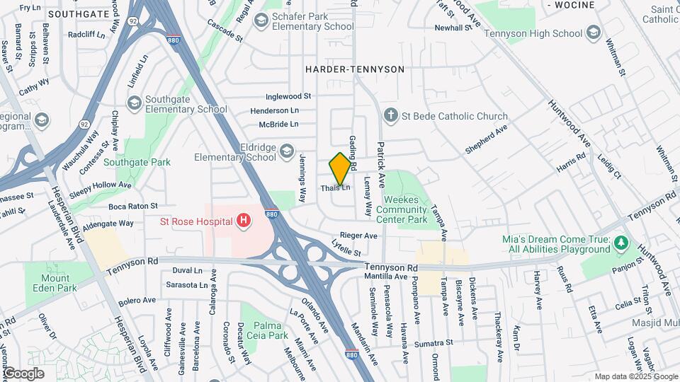 1338 Thais Ln Map and Location Details