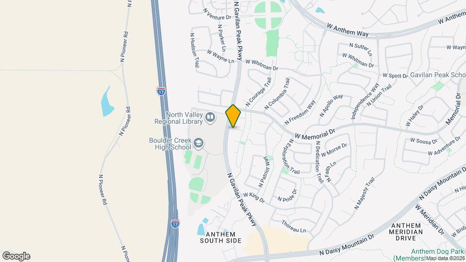 3633 W Webster Ct Map and Location Details