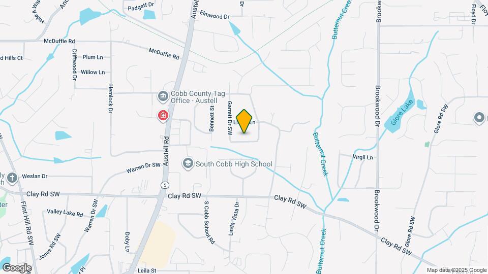 1732 Virginia Cir Map and Location Details