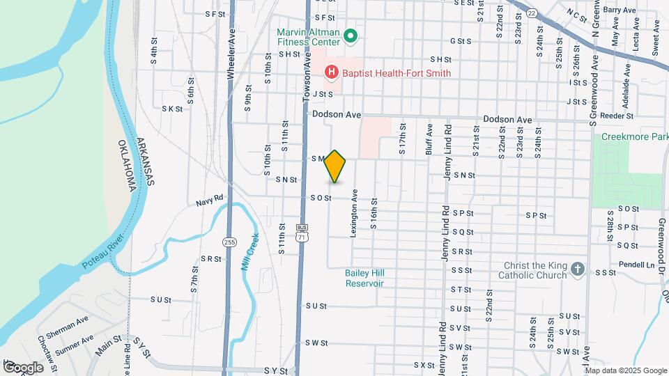 1511 S 12th St Map and Location Details