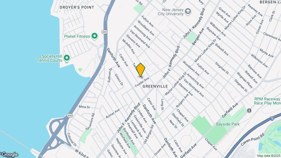 47 TERHUNE Ave Map and Location Details