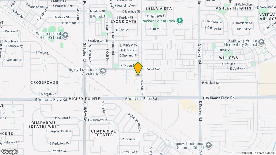 2251 S Ponderosa Dr Map and Location Details