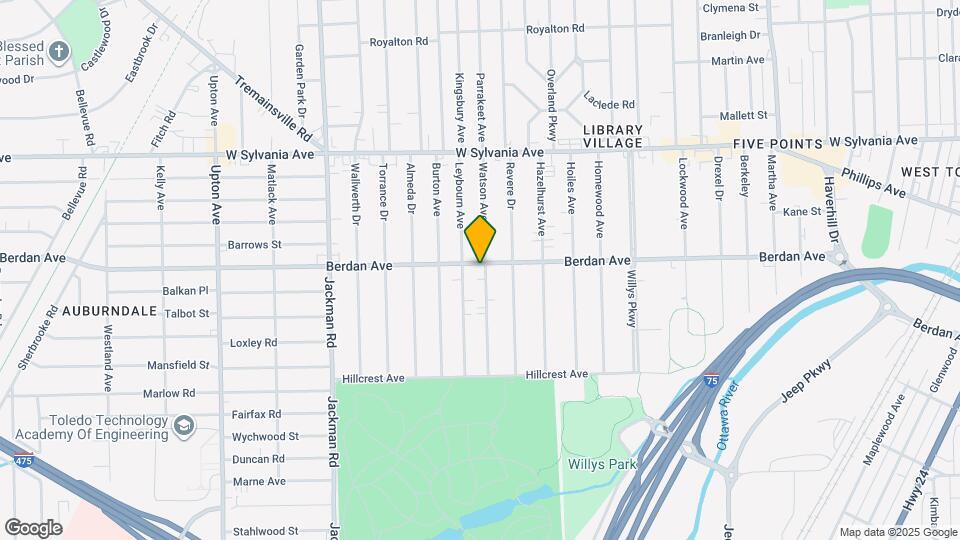 3725 Watson Ave Map and Location Details