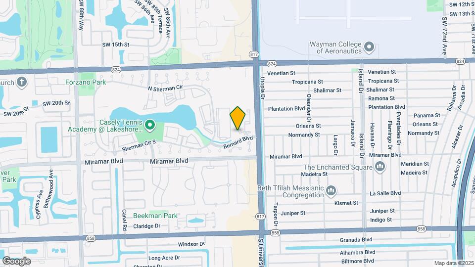 2264 SW 81st Ave Map and Location Details