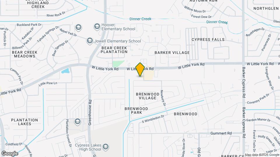 18906 Dennington Dr Map and Location Details