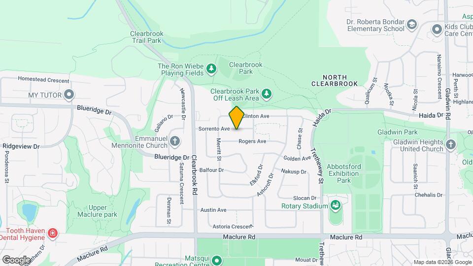 32134 Sorrento Ave Map and Location Details