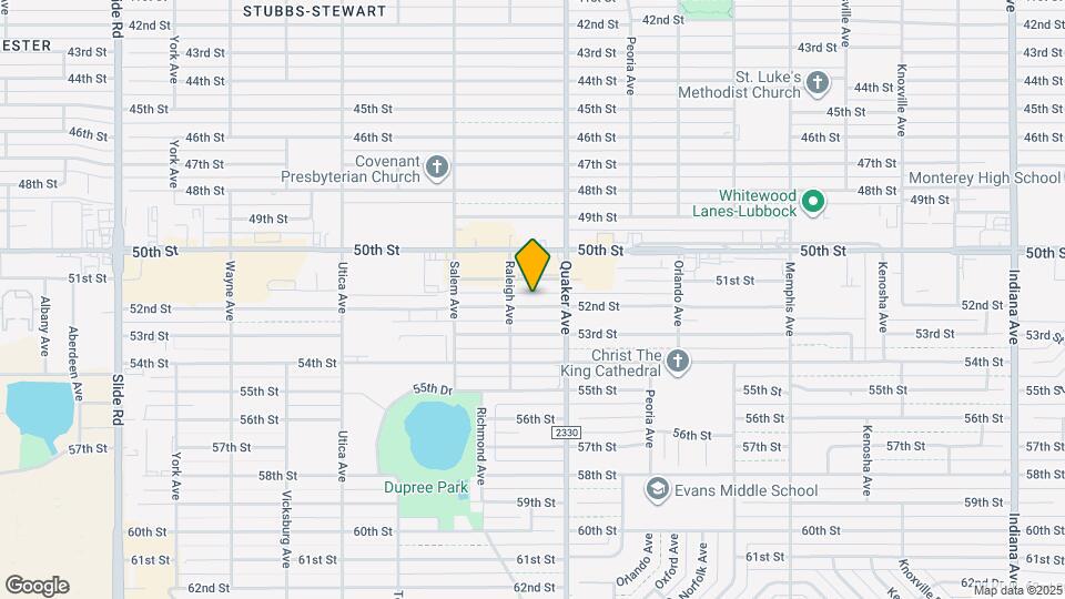 4412 52nd St Mapa y Detalles de la Ubicación