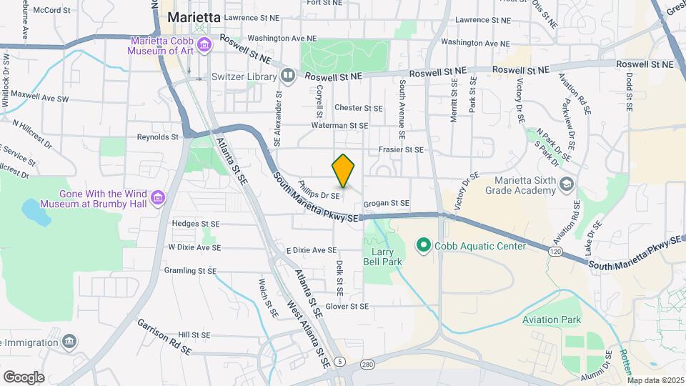 339 Stokes Ave SE, Unit 339 Right Mapa y Detalles de la Ubicación