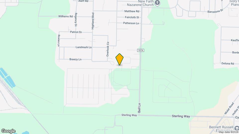 5117 Peach Dr Map and Location Details