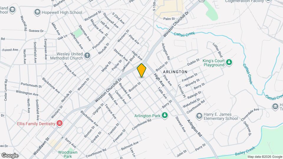 2703 Boston St Map and Location Details