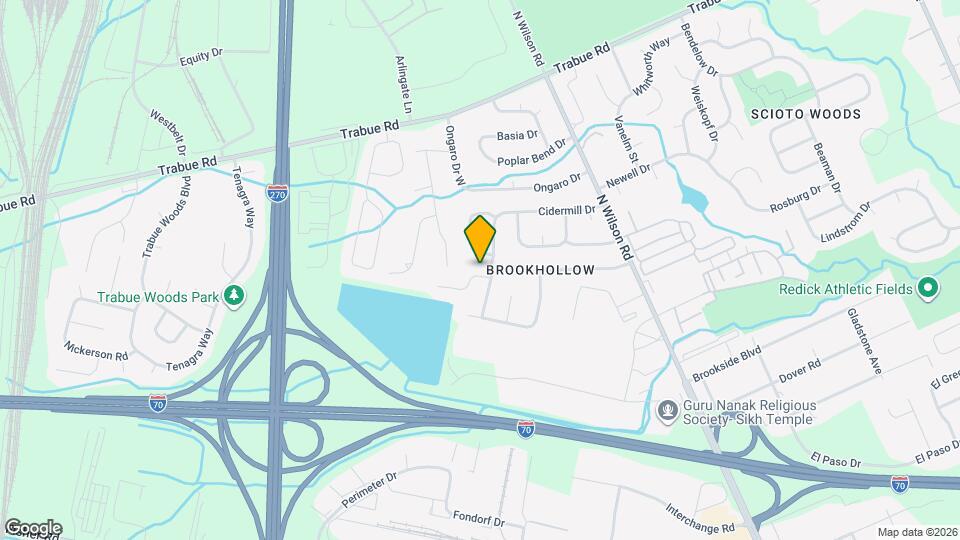 3992 Sandy Ridge Dr Mapa y Detalles de la Ubicación