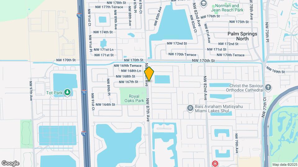 16640 NW 86th Ct Map and Location Details