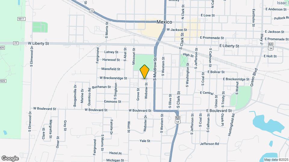 704 W Breckenridge St Map and Location Details