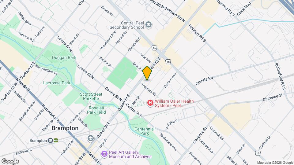 204 John St Map and Location Details