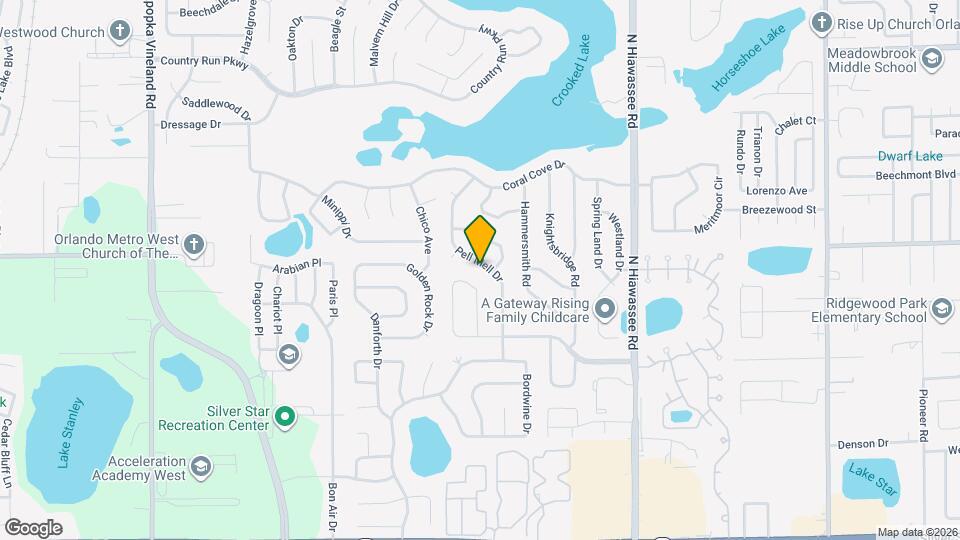 3152 Pell Mell Dr Map and Location Details