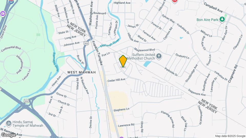 1099 Coventry Way Map and Location Details