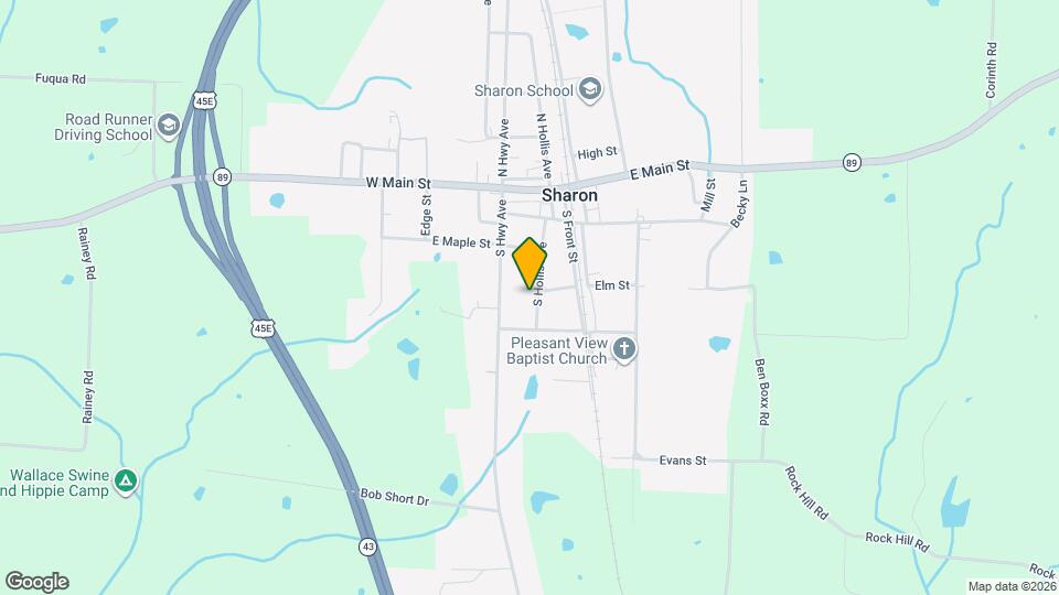 244 S Hollis Ave Map and Location Details