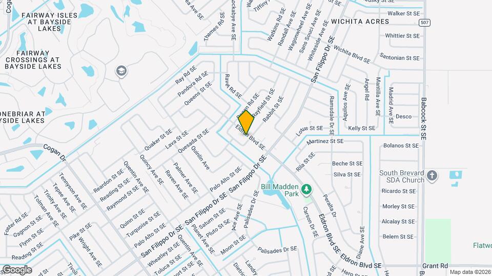 1195 Rabbit St SE Mapa y Detalles de la Ubicación
