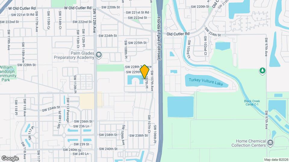23044 SW 107th Pl Map and Location Details