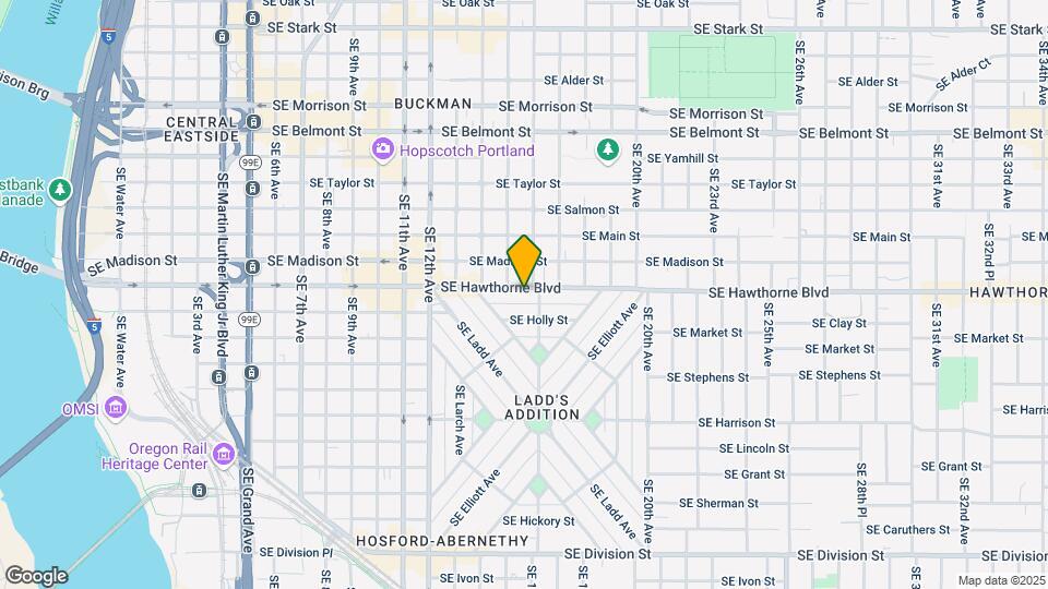 1526 SE Hawthorne Blvd Map and Location Details