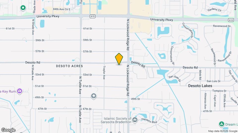 3112 Desoto Rd Map and Location Details