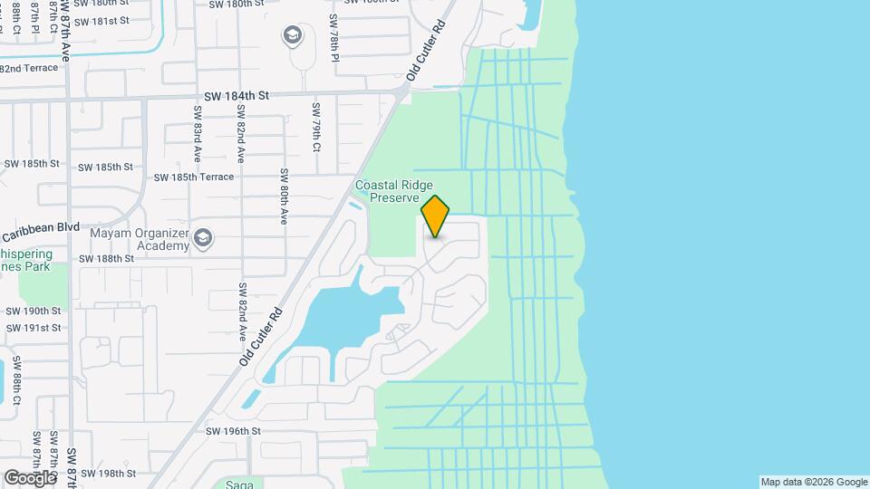 7553 SW 188th Terrace Map and Location Details