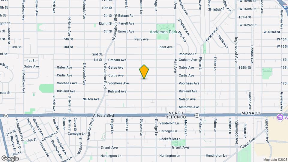 2103 Voorhees Ave Map and Location Details